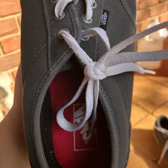 Men’s Gray Vans - Picture 5 of 5